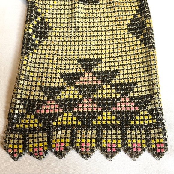 Antique Whiting and Davis Mesh Flapper Purse - Art Deco Design - Picture 14 of 14